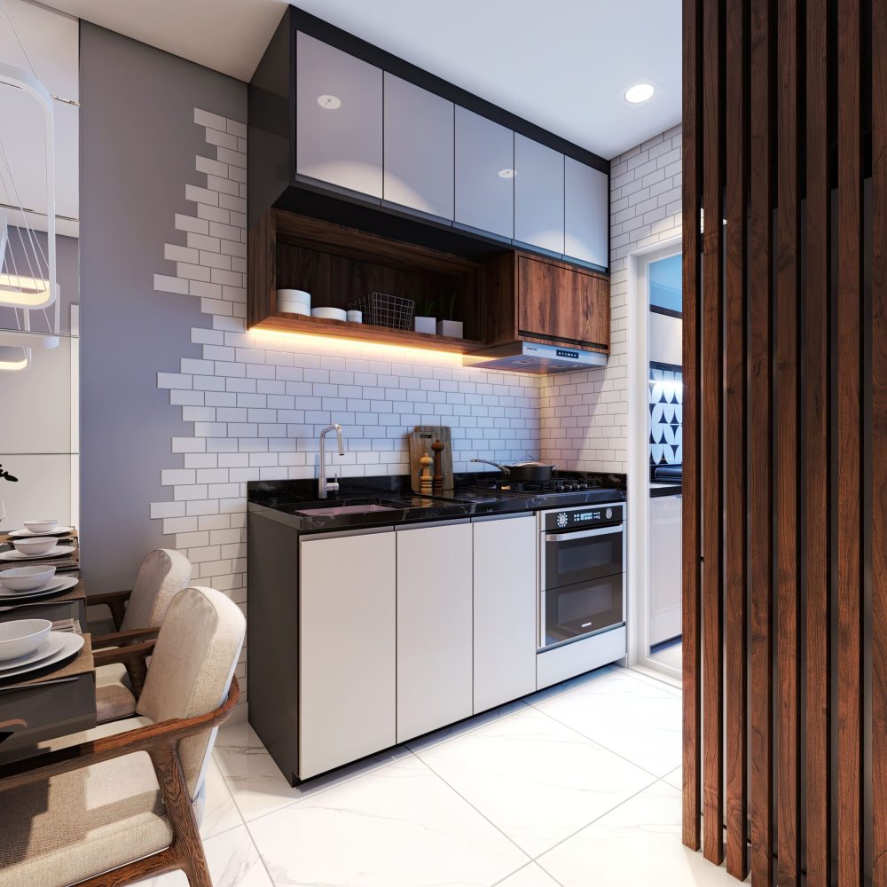 11-Apto Tipo 9-Cozinha